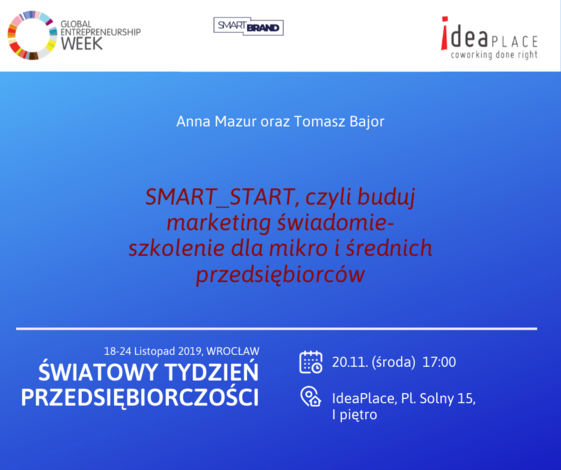 SMART_START, czyli buduj marketing świadomie - szkolenie dla mikro i średnich przedsiębiorców